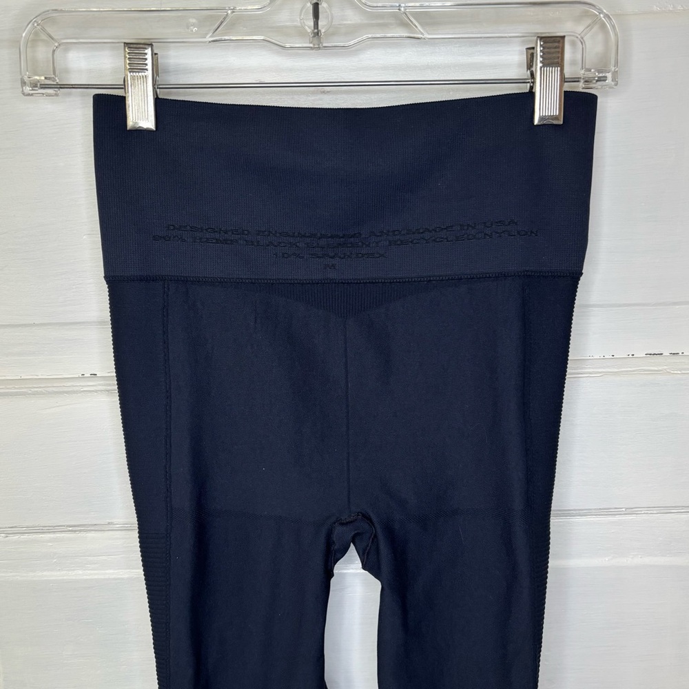 Hemp Black Brand High-Rise Navy Seamless Leggings